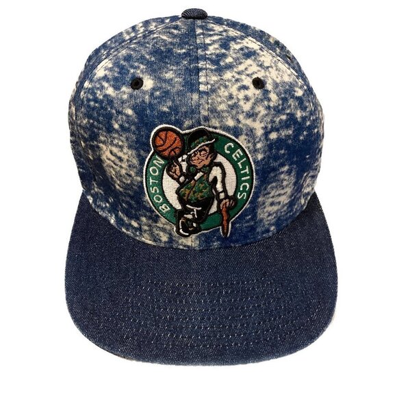 Boston Celtics NBA Mitchell and Ness Fitted Hat Size 7 5/8 - Picture 5 of 5